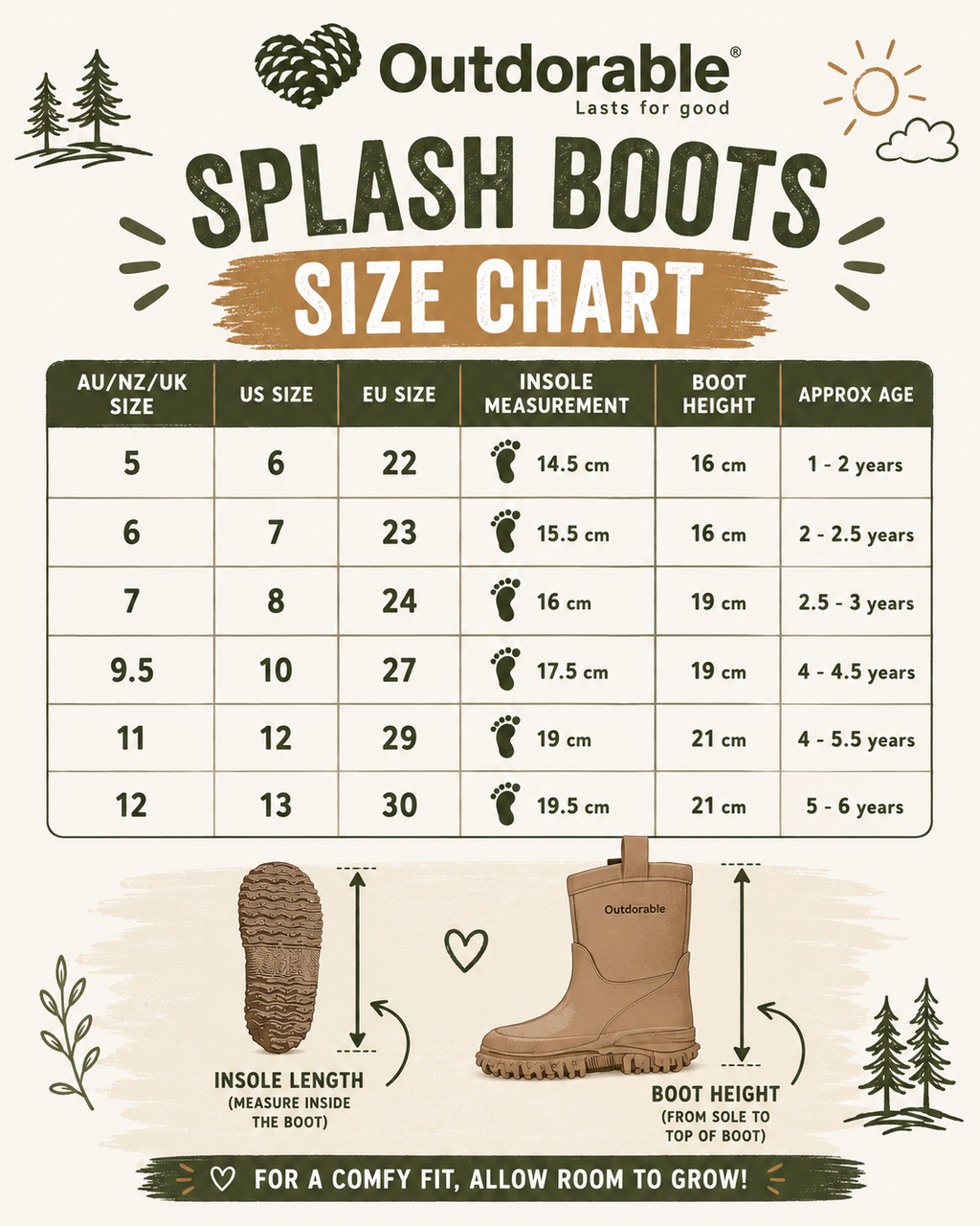 Outdorable Splash Boots