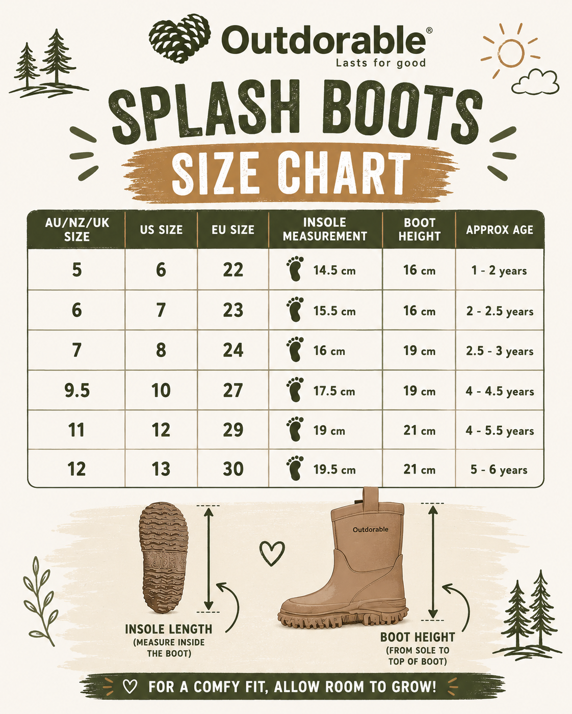 Outdorable Splash Boots